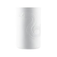 Fürstenberg Touché Becher groß, Relief Schlange