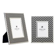 Ercuis Calypso picture frames, silverplated
