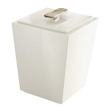 Arcahorn Bicco waste paper basket, ivory