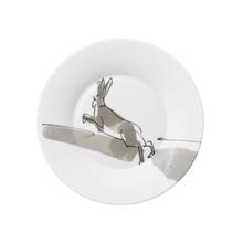 Hering Berlin Piqueur cake & bread plate, motif hare