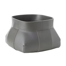 Rabitti 1969 Woody storage basket, medium, graphite