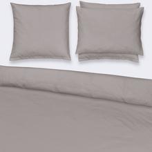 Christian Fischbacher Satin bed linen, slate