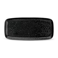 L'Objet Alchimie Black rectangular platter, small