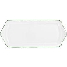 Raynaud Touraine Filet Vert rectangular cake platter