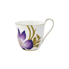 Royal Copenhagen Flora Becher mit hohem Henkel, Stiefmütterchen