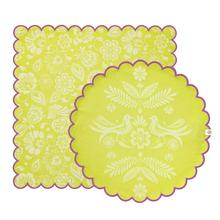 Le Jacquard Francais Tischwäsche Alegria, grün