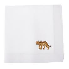 Eri Textiles Leinenserviette Afrika, Motiv Leopard