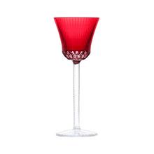 Saint-Louis Apollo hock glass, red