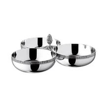 Christofle Malmaison triple dish