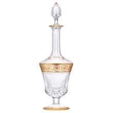 Saint-Louis Thistle Gold wine carafe