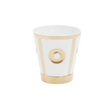 Bernardaud Eolie porcelain cup, gold