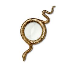 L'Objet Snake Gold magnifying glass