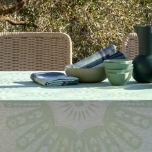 Le Jacquard Francais Jardin d'Orient table linen, green