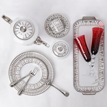 Haviland Tiara Weiß/Platin