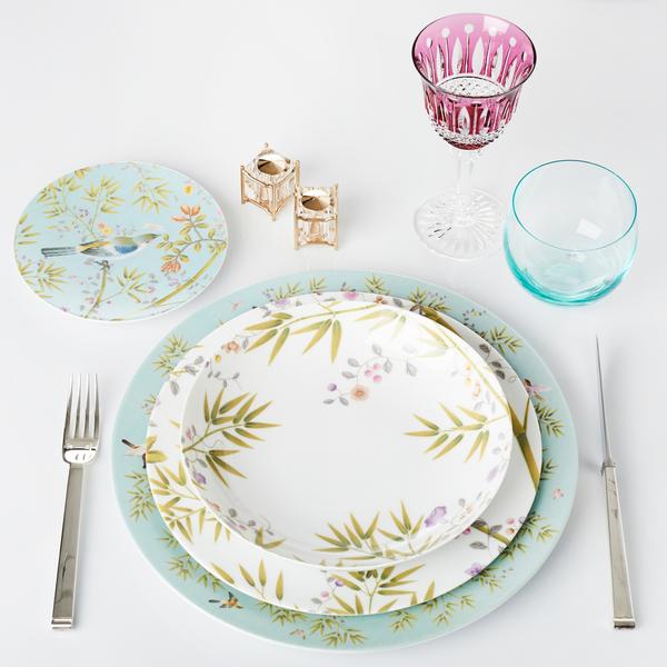 A. RAYNAUD & CO VIRIDIENNE プレートNo2 Raynaud Paradis Dinnerware | artedona.