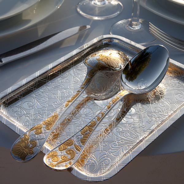 Christofle Jardin d'Eden tray, small | artedona.