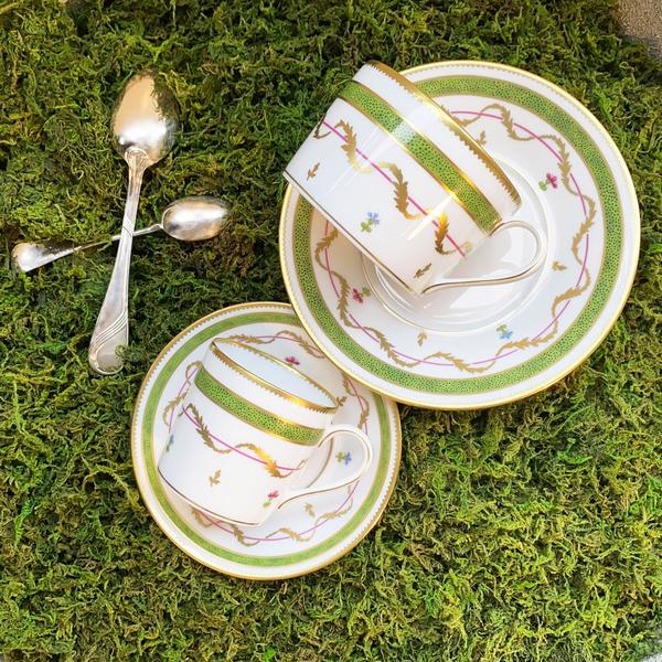 Haviland Vieux Paris Vert Dinnerware | artedona.