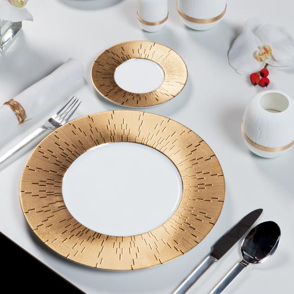 Haviland Infini Gold Dinnerware | artedona.