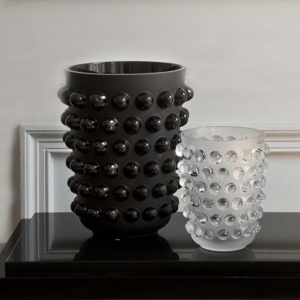 Lalique Mossi XXL vases, h 31 cm | artedona.