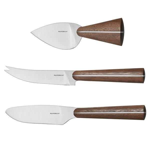 Puiforcat Couteaux d'Orfèvre cheese knives | artedona.