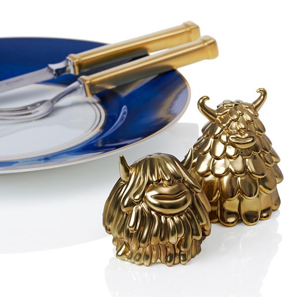 L'Objet Niki & Simon salt and pepper shakers | artedona.
