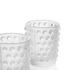 Lalique Mossi clear votives, set of 2