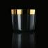 Sieger by Fürstenberg Sip of Gold Noir Champagne goblets