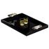 Arcahorn Lackiertes Tablett Berro, schwarz - Bild2