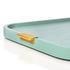 GioBagnara Puccini rectangular trays, with brass handles, mint