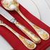 Christofle Jardin d'Eden cutlery, silverplated & partially gilded