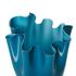 Venini Fazzoletti Opalino vases, dark blue - Picture2