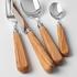 Capdeco Cambridge cutlery, olive wood