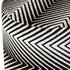 Missoni Home Ziggy pouf, black