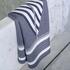 Le Jacquard Francais Bath Club terry towels, blue/white - Picture2
