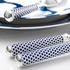 Ercuis Coupole cutlery, navy blue