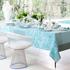 Le Jacquard Francais Jardin d'Eden table linen, turquoise - Picture2