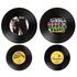 J.L Coquet The Rolling Stones Deko-Teller, 4er-Set, limitierte Auflage - Bild2