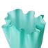 Venini Fazzoletti Opalino vases, mint green