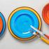 Mario Luca Giusti Saint-Tropez melamine plates, turquoise - Picture2