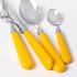 Capdeco Cambridge cutlery, sunflower yellow