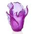Daum Vase Tulipe, ultraviolett, H 33 cm