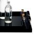 Arcahorn Isacco lacquered trays, black