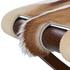 Giobagnara Arturo luggage rack, walnut-coloured frame with springbok leather - Picture2