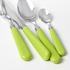 Capdeco Cambridge cutlery, bright green