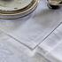 Le Jacquard Francais Lumieres d'etoiles table linen, white