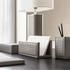 Riviere Milano office accessories, grey