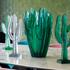 Daum Jardin de Cactus vases, h 41 cm