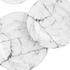 Mario Luca Giusti Moreschina melamine plates, white