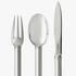 Puiforcat Cannes cutlery, sterling silver