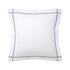 Yves Delorme Athena bed linen, fjord on white